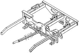 Steuerungstr�ger f�r BR85 - Weinert 92022 Spur H0