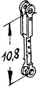 Voreilhebel - Weinert 9211 Spur H0
