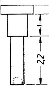 Niete f. Steuerungen - Weinert 9224 Spur H0