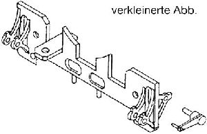 Steuerungstr�ger BR 86   1Stc - Weinert 9231 Spur H0