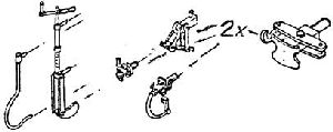Bremskurbel,Bremsschl. usw. - Weinert 92671 Spur H0