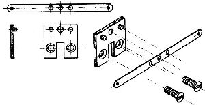 Radstromabnehmer        1St�c - Weinert 98903 Spur H0