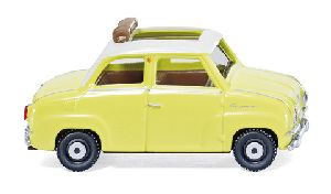 Glas Goggomobil mit offenem - Wiking 018448 1:87