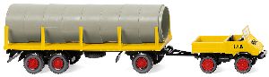 Unimog U 411 mit - Wiking 039205 1:87