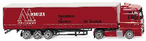 Gardinenplanensattelzug - Wiking 053707 1:87