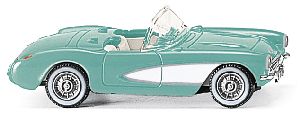 Chevrolet Corvette - t�rkis - Wiking 081904 1:87