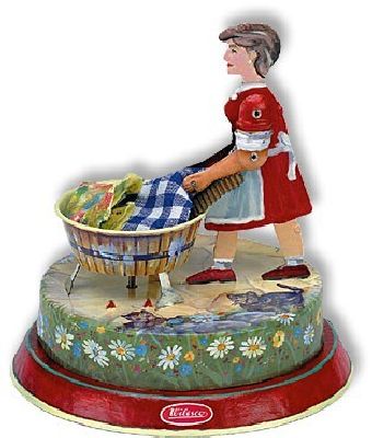 Waschfrau Uhrwerk - Wilesco 10850 -