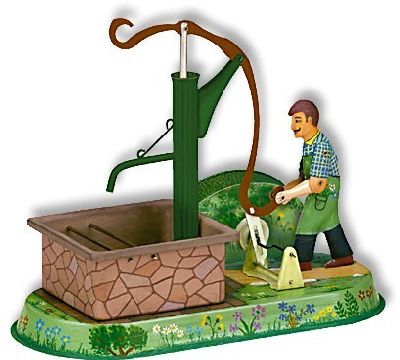 Dorfbrunnen Uhrwerk - Wilesco 10900 -