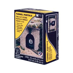 N Tunnelportal eingl., Haustein - Woodland WC1153 allgemein