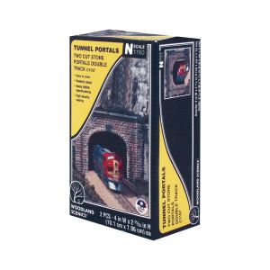 N Tunnelportal zweigl., Haustein - Woodland WC1157 allgemein