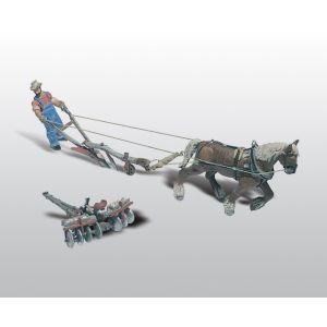 Pflug, Pferd mit Mann - Woodland WD210 allgemein