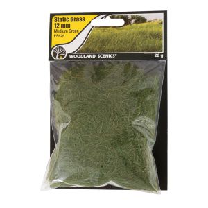 12mm Static Grass Medium Green - Woodland WFS626 allgemein