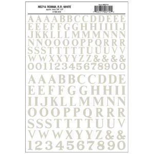 Zahlen& Buchstaben- wei� - Woodland WMG714 allgemein