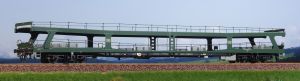 Autotransportwagen Ep.4 chromoxydgr�n - Wunder 06005 Spur 0