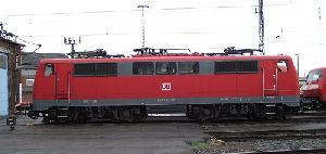 E-Lok BR 111 007-1 DB Ep.IV t�rkis/beige - Wunder 1110071 Spur 1