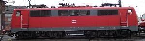 E-Lok BR 111 051-9 DB Ep.IV orientrot - Wunder 1110519 Spur 1