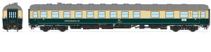 D-Zug-Wagen DBP Ep. IVb Postpackw. elfenbein/ozeanblau - Wunder 15143 Spur 1