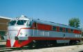 RENFE, Diesellok 352-007 Virgen de la Almudena, rot-silbern,
