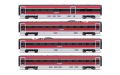 FS Trenitalia, 4-tlg. Set Zwischenwagen des Frecciarossa ETR