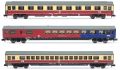 DB, 3-tlg. Set TEE-Wagen Rembrandt, bestehend aus 1 x Speise