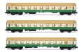 DR, 3-tlg. Set OSShD-Wagen Typ B, Nr. 2/2, bestehend aus 1 x