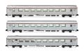 SNCF, 3-tlg. Set klimatisierter Reisezugwagen der Bauart Mis