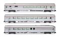 SNCF, 3-tlg. Set TEE-Wagen Mistral, Nizza - Paris, bestehend