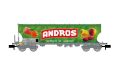 SNCF, 4-achs. Zuckersilowagen, Andros, gr�n