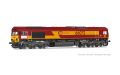 Euro Cargo Rail, Diesellok Class 66, braun, mit BLE-Sounddec