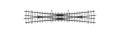 H0m 12� Doppelkreuzungsweiche, 220 mm