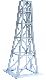 H0 Mittelmast Unterteil
