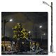 Lampe mit Holzmast 0
