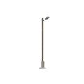 Lampe mit Holzmast H0