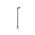 Lampe mit Holzmast H0