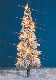 Weihnachtsbaum I/G verschneit, beleuchtet, 119mm