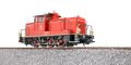 H0 Diesellok BR V60 Post Lok 5 rot IV Sound/Rauch/Kupplung