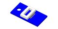 Adapterplatine Next18 f�r 6 Ausg�nge, L�tkontakten und angel