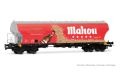 RENFE 4-achs. Getreidesilowagen runden Seiten Mahou