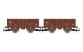 RENFE 2-tlg. Set 2-achs. offener G�terwagen beladen Tabaks�c