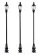 LED-Parklaterne, warmwei�, 3