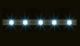 2 LED-Lichtleisten, wei�