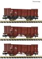 3er Set offene Guterwagen DR