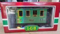 LGB 3010 Personenwagen 3 Kl.  gr�n