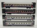 M�rklin 4  x  belg. Personenwagen 1 Kl. 2Kl. AC M�rklin NEU
