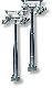 H0 SB 2 St�tzen 16cm