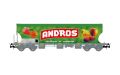 SNCF, 4-achs. Zuckersilowagen ANDROS, gr�n
