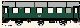 Umbauwagen 3-achs. DB IIIb 1/2.Kl. flaschengr�n