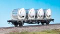Beh�ltertragwagen Lbs 583 DB IV ohne Container FineScale