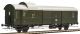 Packwagen Pwi-29 DRO Ep. IV  Wagenk. RAL 6007,Zustand 1960