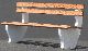 Wartebank mit Betonf��en einfach